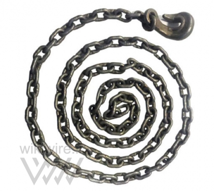 زنجیر قلاب کج 3 تن سایز 7 / Crooked 3 ton lifting chain