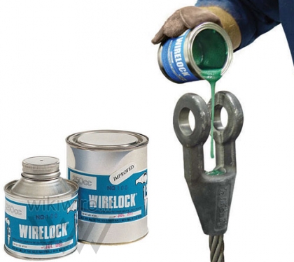 سوکت زنی سیم بکسل اسلینگ  / Wire rope socket