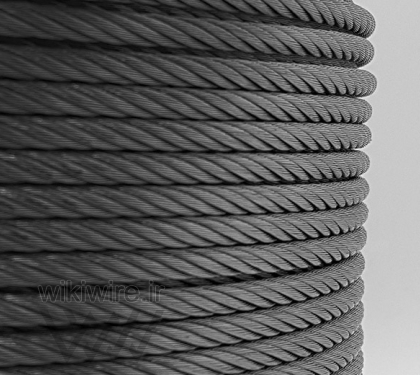 سیم بکسل فولادی اسلینگ تنسایل 1960 / TS1960 wire rope