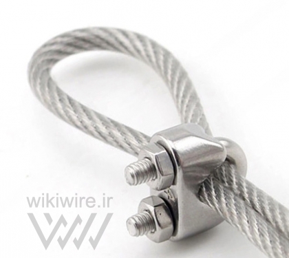 اتصالات استنلس استیل سیم بکسل / Stainless steel wire rope rigging